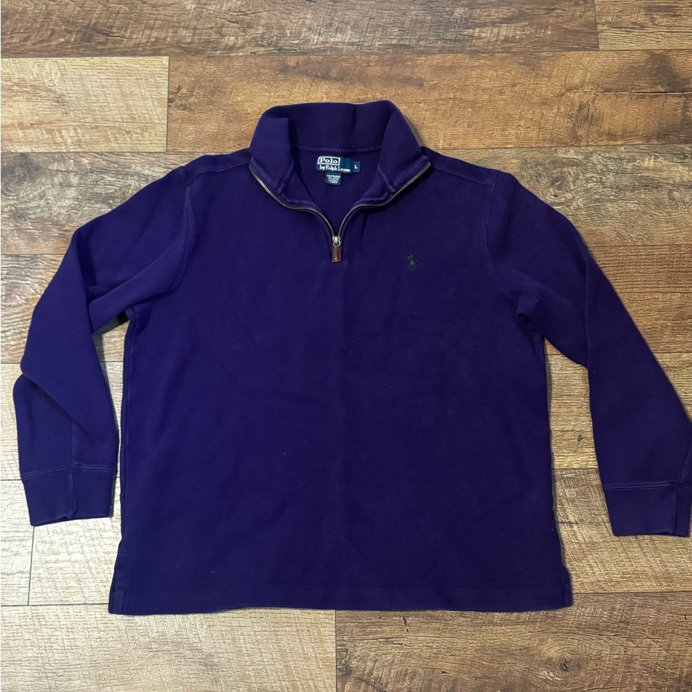Ralph Lauren Deep Purple Quarter-Zip